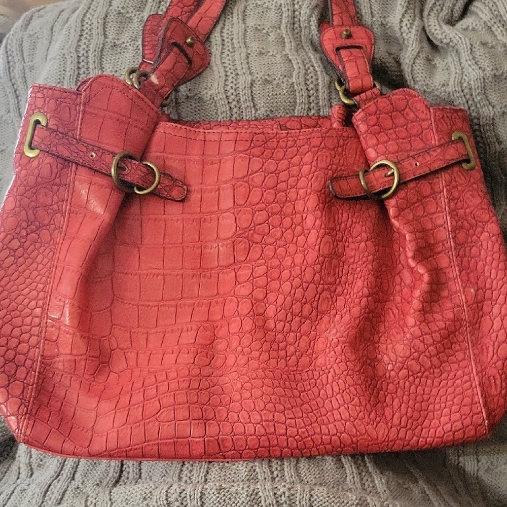 Jessica Simpson Crocodile-Embossed Women's Bag